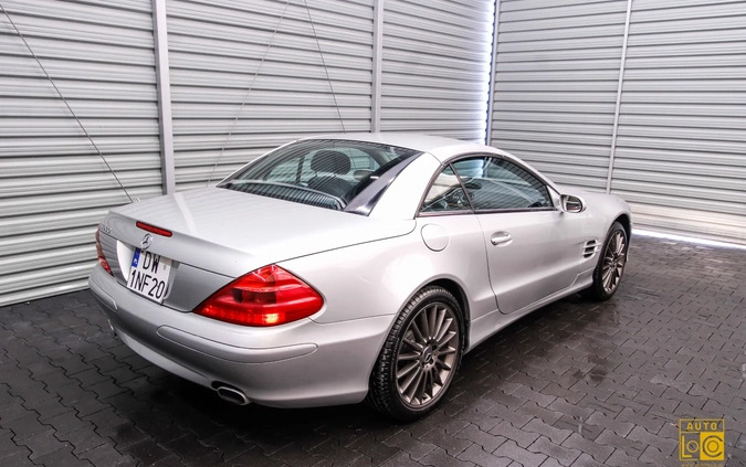 Mercedes-Benz SL cena 59999 przebieg: 73000, rok produkcji 2004 z Czempiń małe 529